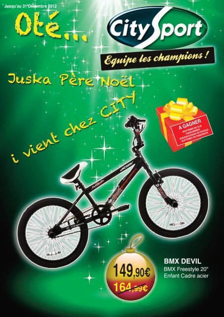 Consultez la brochure de Noël - City Sport