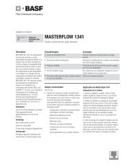 MASTERFLOW 1341 3 - Building Systems - BASF.com