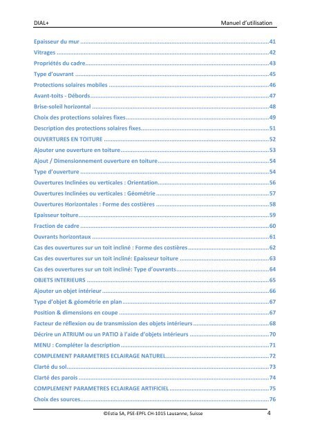 Téléchargement Guide utilisateur - Estia