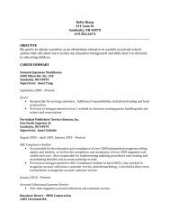 Microsoft Word - klsharp_resume - BGSU Blogs - Bowling Green ...