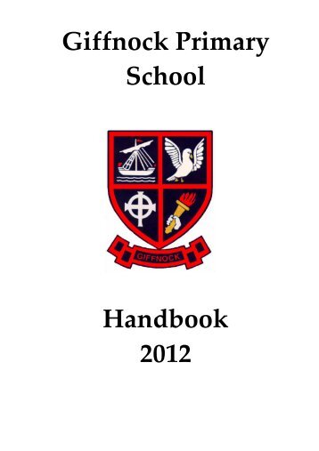 Giffnock Primary School Handbook 2012 - Central - Education ...