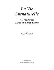 La Vie Surnaturelle - Gill Ministries