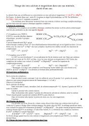 Titrage des ions calcium et magnsiume dans une ... - Etab.ac-caen.fr