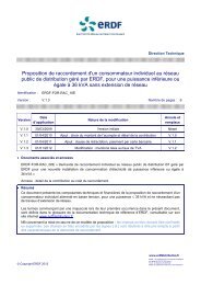 Modèle de proposition de raccordement en basse tension ... - ERDF