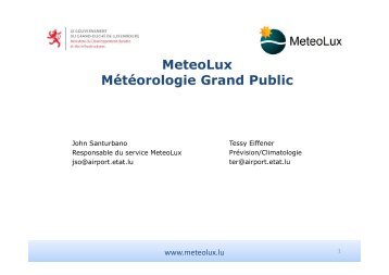 MeteoLux Météorologie Grand Public - Portail Météo Luxembourg