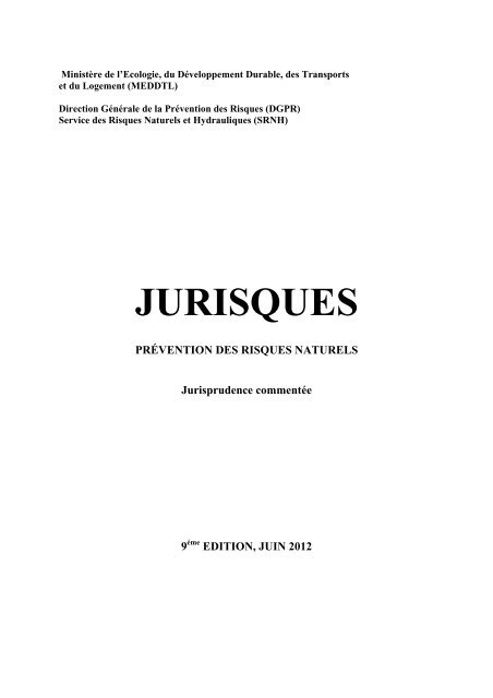 Jurisques - Catalogue - Prim.net