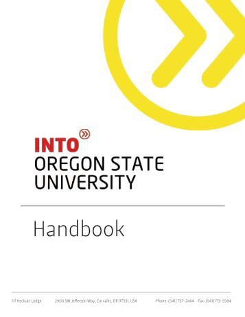 Handbook - blogs - Oregon State University