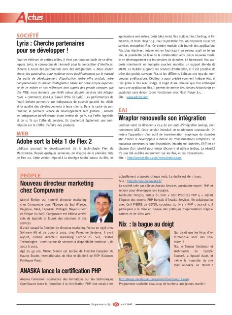 article de presse - Cap Data Consulting