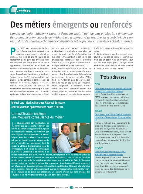 article de presse - Cap Data Consulting