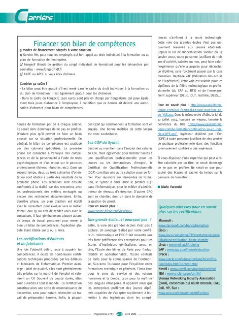 article de presse - Cap Data Consulting