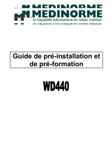 Installation – WD440 - achats-publics.fr