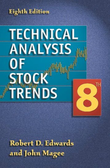 Technical analysis of stock trends - 8th edition