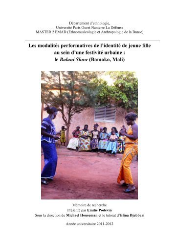 le Balani Show (Bamako, Mali - Ethnologie-nanterre.fr