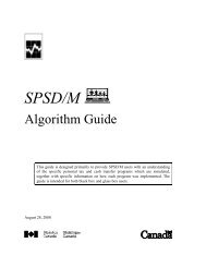 SPSD/M - the Data Library