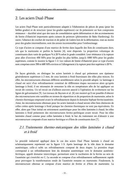 Etude par mesure du bruit Barkhausen de la microstructure et de l ...