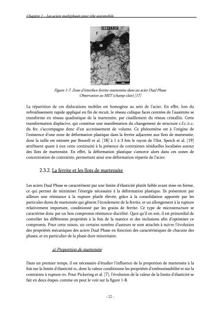 Etude par mesure du bruit Barkhausen de la microstructure et de l ...