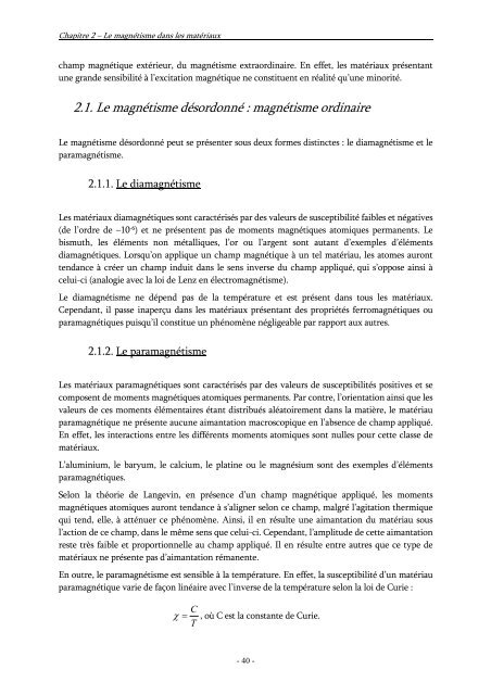 Etude par mesure du bruit Barkhausen de la microstructure et de l ...