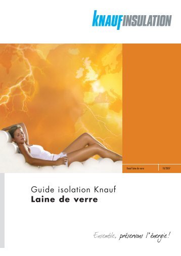 Guide isolation Knauf Laine de verre