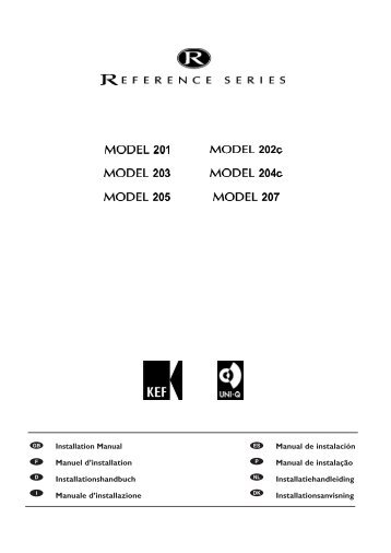 K7142/Reference Manual 2oo1 ML - KEF