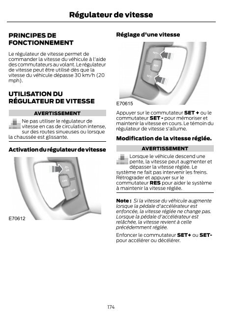 FORD MONDEO Manuel du conducteur - Ford MAROC