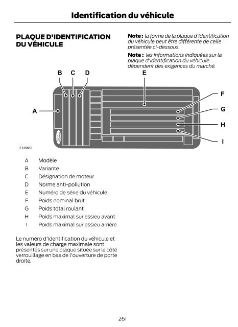 FORD MONDEO Manuel du conducteur - Ford MAROC