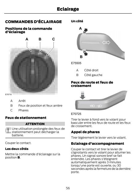 FORD MONDEO Manuel du conducteur - Ford MAROC