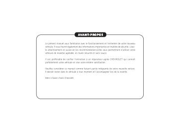 Captiva manual (PDF) - Chevrolet