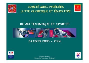 Saison 2005/2006. - Lutte Olympique et Educative
