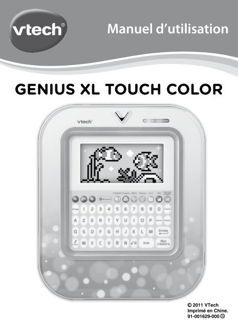 GENIUS XL TOUCH COLOR - Vtech