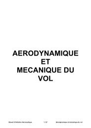 Aérodynamique et mécanique du vol-V4P - Académie de Lille