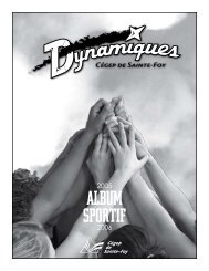 Album sportif 2005-2006 - Cégep de Sainte-Foy