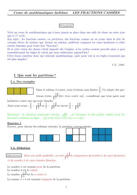 Un Cours De Mathématiques – Apprendre Les Mathématiques Cours Gratuits ...