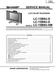 LC-13B8U-S LC-15B8U-S LC-15B9U-SM