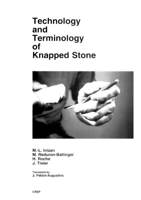 Technology and Terminology of Knapped Stone - IRIT