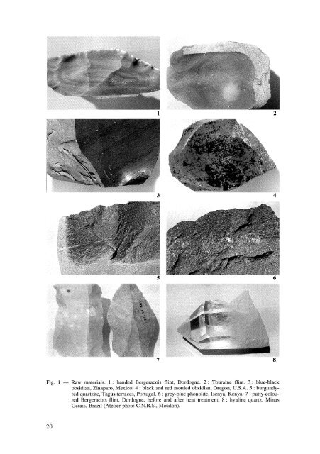 Technology and Terminology of Knapped Stone - IRIT