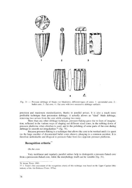 Technology and Terminology of Knapped Stone - IRIT