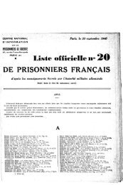liste officielle 20 de prisonniers français 23 09 1940 - geneavenir