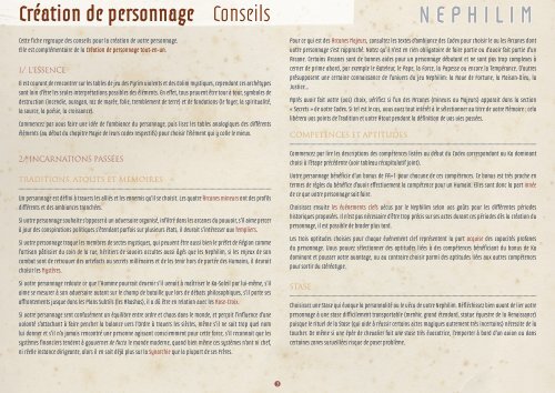 Jeu De Rôle Nephilim - Les Akasha - Multisim - Occasion