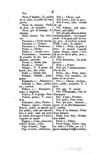 Dictionnaire portatif piémontais-français suivi d'un ... - Piemunteis.it