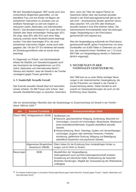 Gewaltbericht - Kurzfassung - BMWA