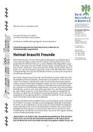 Heimat braucht Freunde - Bund Naturschutz