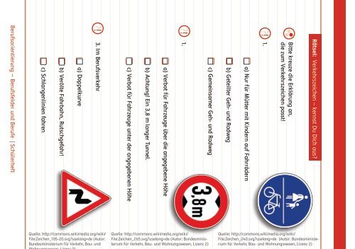 Berufsorientierung – Berufsfelder und Berufe - Chancen erarbeiten