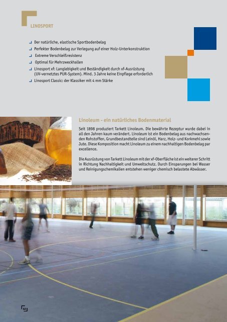 Download Tarkett Sport Indoor-Broschüre