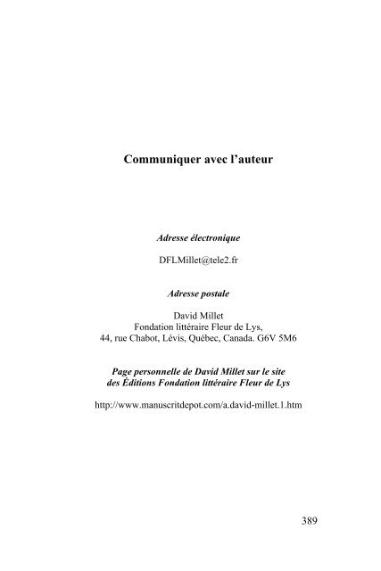 livres-gratuits/pdf-livres/n.david - Fondation littéraire Fleur de Lys