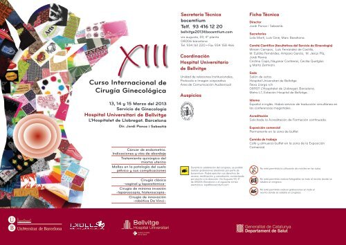 Programa del XIII Curso - Bocemtium.com