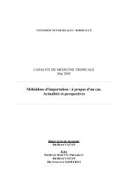 Melioidose d'importation_Dr Lague_2005_Memoire.pdf - Médecine ...