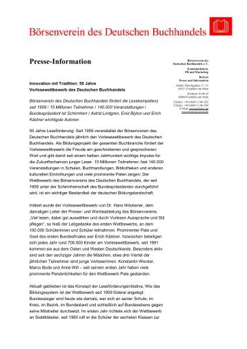Download Medienpaket (PDF) - Börsenverein des Deutschen ...