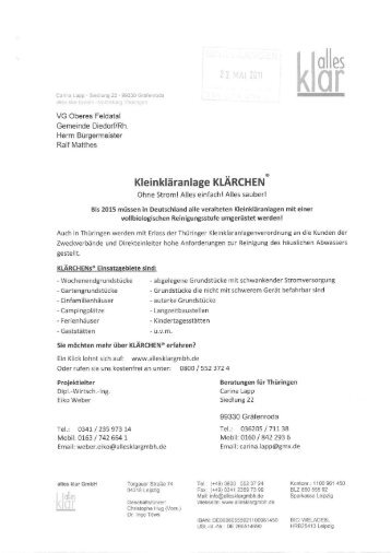 Kleinkläranlage KLÄRCHEN.pdf - Diedorf