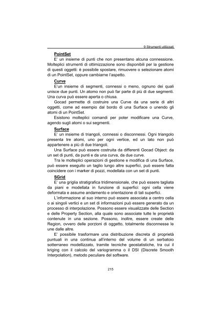 ricostruzione tridimensionale delle caratteristiche idrogeologiche ...