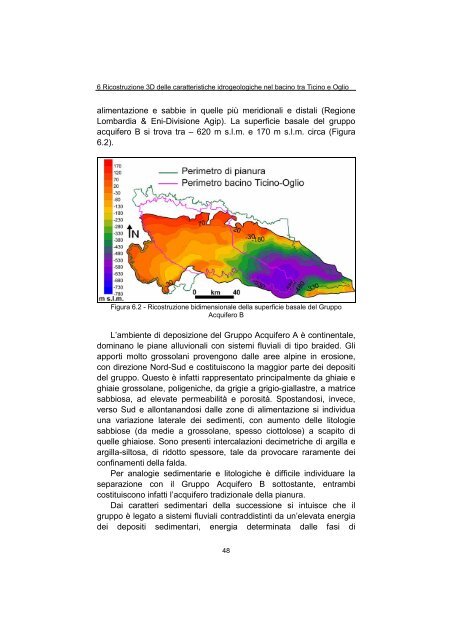 ricostruzione tridimensionale delle caratteristiche idrogeologiche ...